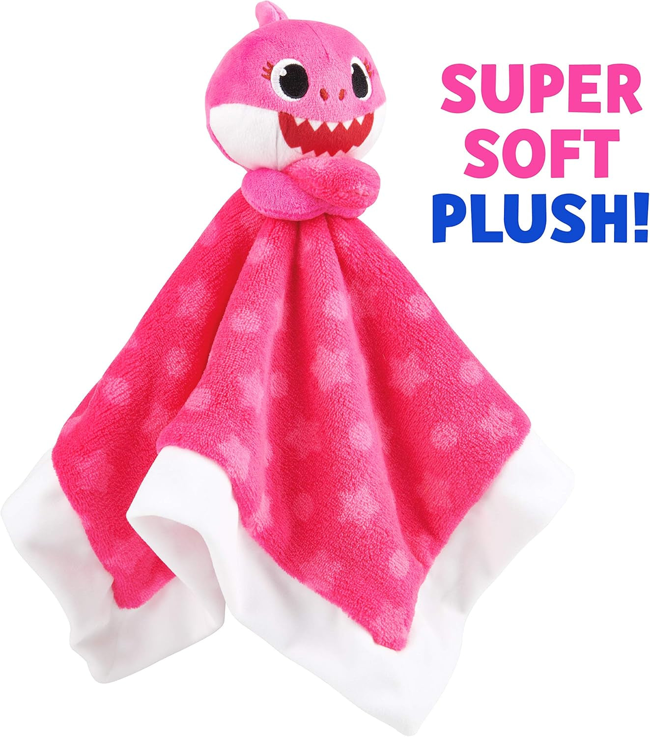 Baby Shark Official - Mommy Shark Plush Lovey Pink 15 Inch