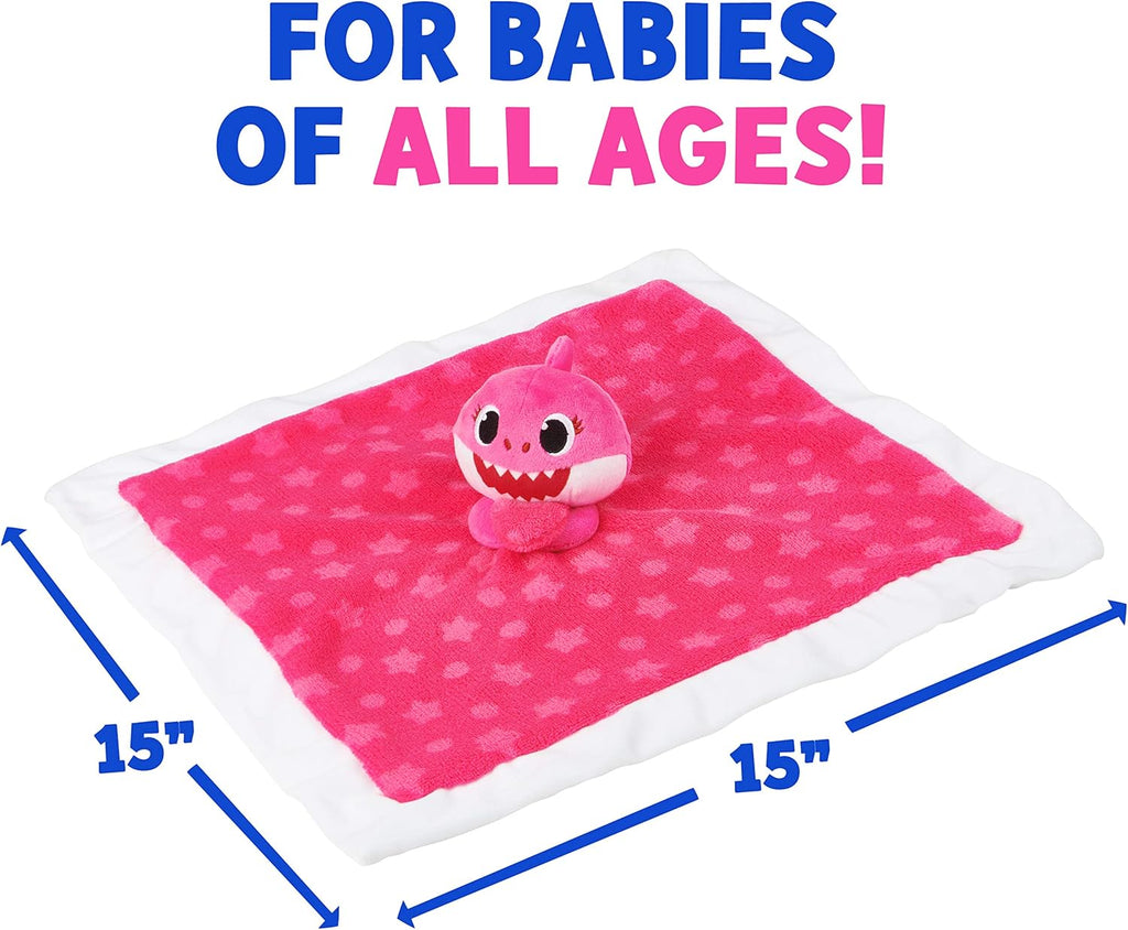 Baby Shark Official - Mommy Shark Plush Lovey Pink 15 Inch