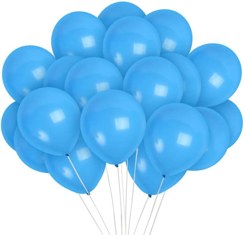 Light Blue Balloons 36 Pack - Pastel Baby Blue Balloons - 12In Latex Sky Color Party Supplies - Robins Egg Decorations