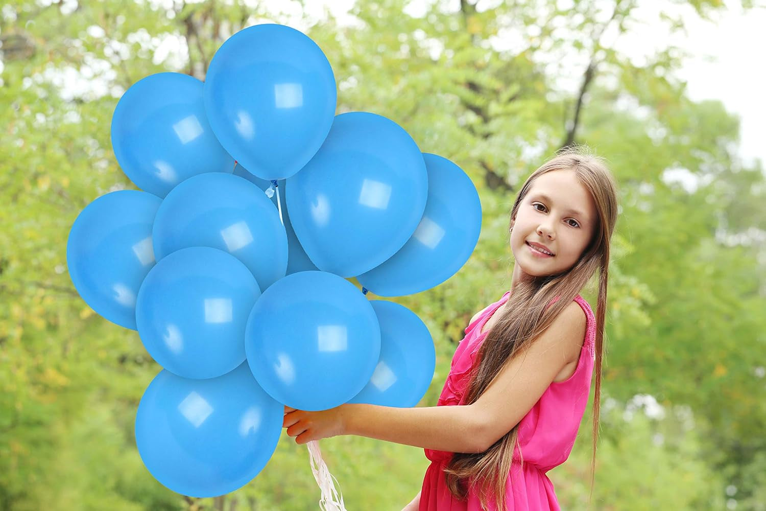 Light Blue Balloons 36 Pack - Pastel Baby Blue Balloons - 12In Latex Sky Color Party Supplies - Robins Egg Decorations