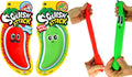Stretchy Peppers Squishy Veggies Sensory Toys (2 Pack) - Squish Attack Fidget Stress Relief - Easter Gifts for Kids & Adults, Autism Toys